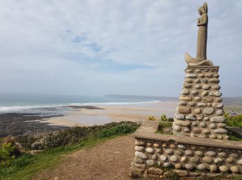 Tocht Stappen Le Rozel - Le Rozel - Cap de Rozel - Photo