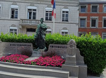 Randonnée Marche Péruwelz - bonsecours peruwez. foret belge et française. l'ermitage. séquoia - Photo