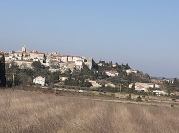 Randonnée Marche Théziers - THEZIERS  Le Castellas - Photo