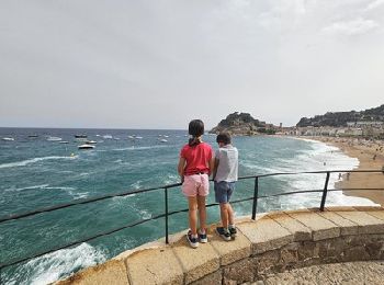 Tocht Stappen Tossa de Mar - Wikiloc - Platja de la Mar Menuda, Es Codolar y Mirador de la Platja del Reig desde Tossa de Mar - Photo