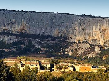 Randonnée Marche Lioux - PF-Lioux - La Falaise de la Madeleine - V - Photo