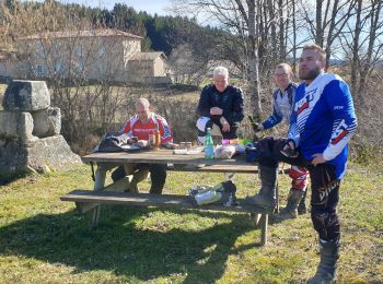 Randonnée Moto-cross Issoire - Chambon sur Dollore  - Photo