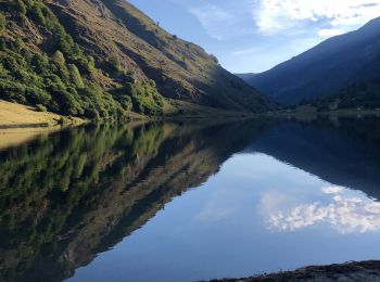 Trail Walking Estaing - Ruines et lac de Liantran  - Photo