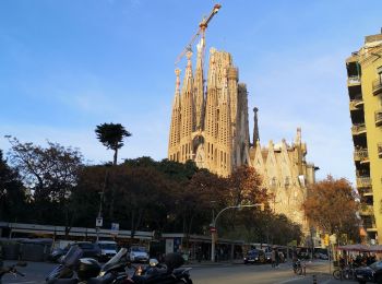 Tocht Stappen Barcelona - sagrata familla - Photo