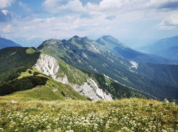 Randonnée A pied Resia - (SI A12) Sella Carnizza - Montemaggiore di Taipana - Photo