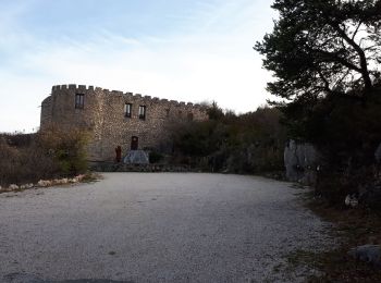 Excursión Senderismo Trigance - Trigance, Pont de Sautet, Clue de Carejuan - Photo