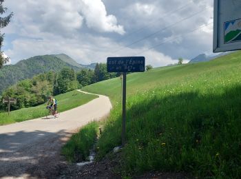 Percorso Bici da strada Saint-Jorioz - REALISE P1 Col de l'Epine-La Tournette - Photo