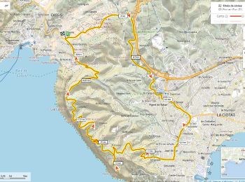 Tocht Wegfiets Cassis - Route des crêtes 630m+ - Photo