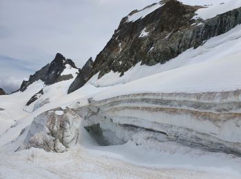 Randonnée Marche La Grave - dome de la Lauze - Photo