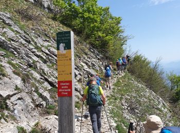 Tocht Stappen Le Gua - col vert - Photo