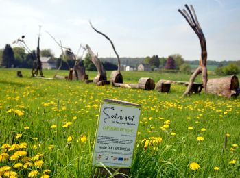 Randonnée Vélo électrique Gesves - Boucle vélo (de ville ou éléctrique) Sentiers d'Art sur Haltinne - Ohey - Photo