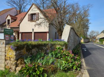 Tour Wandern Voisins-le-Bretonneux - Croix du bois et hameau de Magny les hameaux - Photo