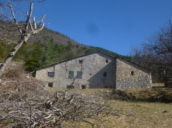 Randonnée Marche Entrevaux - entrevaux  bas summaure  haut argnec - Photo