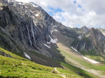Tour Wandern Pralognan-la-Vanoise - traversée des Fontanettes aux Prioux par le col du Grand marchet - Photo