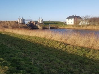 Percorso A piedi  - Grøn stisløjfe, Højer Sluse, pumpestation - Photo