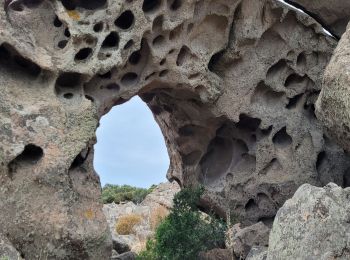 Randonnée Marche Monacia-d'Aullène - monacia d'aullene maisons troglodytes  - Photo