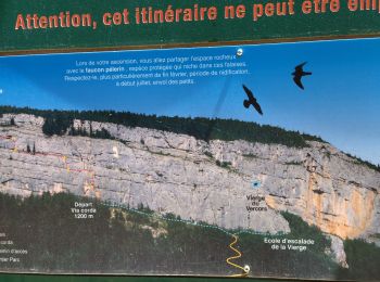 Randonnée Marche Saint-Martin-en-Vercors - 38 grotte cheminée gour fumant pot du loup - Photo