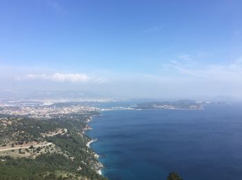 Percorso Marcia Six-Fours-les-Plages - Nôtre Dame du Mai au départ du Brusc  - Photo