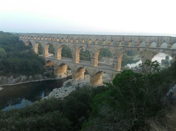 Tour Pfad Cabrières - pont du gard - Photo