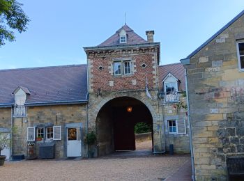 Randonnée Marche Riemst - kanne . carrière . château fort st pierre . château neerkanne - Photo