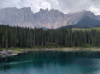 Excursión Senderismo Welschnofen - Nova Levante - König Laurin Tour : Rosengarten et Karer See - Photo