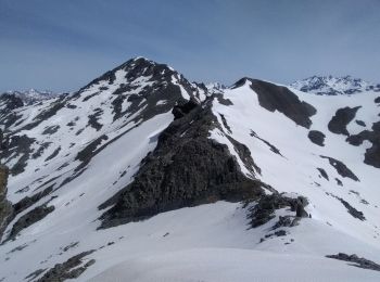 Randonnée Ski de randonnée Valmeinier - la roche du lac, le col des marches et remonter en bas de l'arête de Petit Fourchon - Photo