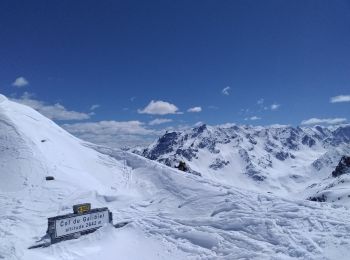 Trail Touring skiing Valloire - Roche Olvera, pointe de la Mandette et col du Galibier - Photo