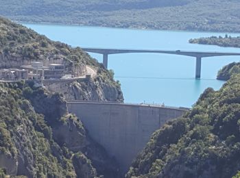 Randonnée Marche Baudinard-sur-Verdon - Gorges de Baudinard Verdon - Photo