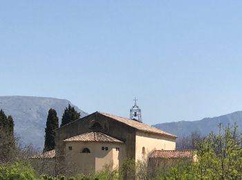 Tocht Stappen Cipières - Civière - Photo