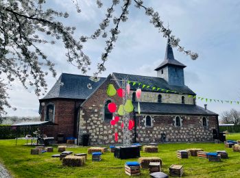 Randonnée Marche Saint-Trond - La petite église de Guvelingen à Saint-Trond - Photo