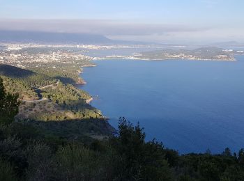 Trail Trail La Seyne-sur-Mer - fabregas, notre dame de mai par la DFCI 909, puis plage de fabregas  - Photo