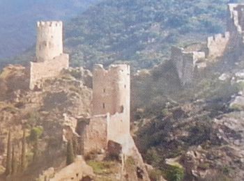 Tocht Stappen Lastours - circuit des 4 châteaux de Lastours  - Photo