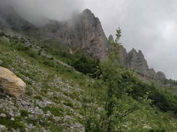 Tocht Stappen Le Gua - Rando ANF - Le Col Vert par la Baraque des Clos retour par la Pierre des Deux Heures - Photo