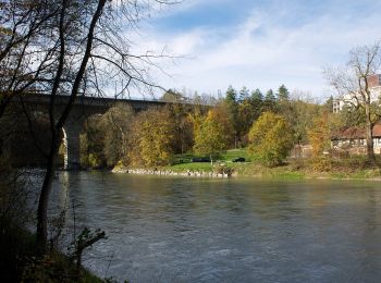 Percorso A piedi Ittigen - CH-Tiefenaubrücke - Felsenausteg - Photo