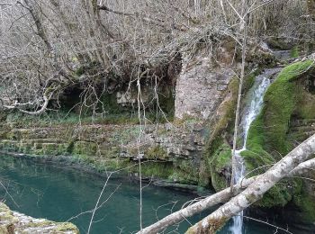 Randonnée Marche Marnhagues-et-Latour - nonenque vierges grotte nonenque  - Photo