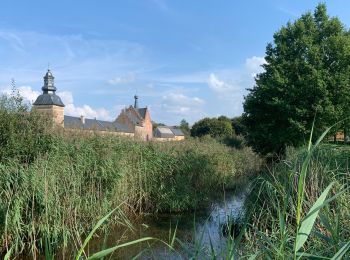 Percorso Marcia Hasselt - De Wijers: Herkenrode - startplaats Abdijsite (geel) - Photo