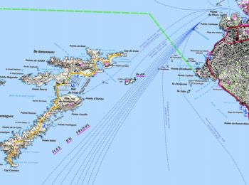 Randonnée Marche Marseille - Traversée Ile du Frioul 250m+ - Photo