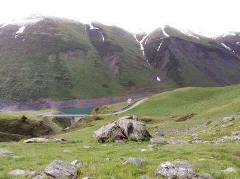 Percorso Sci alpinismo Saint-Colomban-des-Villards - sous la Pyramide, le Pic de l'agnelin, breche du lieutenant - Photo