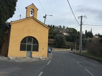 Tour Wandern Grasse - Canal siagne Église  - Photo