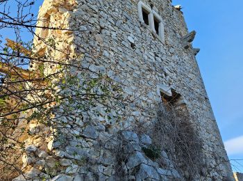 Randonnée Marche Saint-Jeannet - Baous de la Gaude et de St Jeannet - Photo