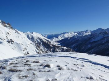 Tour Skiwanderen Saint-Paul-sur-Ubaye - col de mirandol - Photo