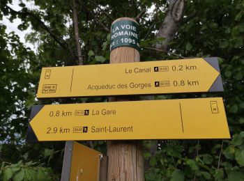 Percorso Marcia Forest-Saint-Julien - Aqueduc des Gorges. Circuit des Caneaux. 10/06/19. - Photo