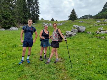 Percorso Marcia Fillière - GLIERES: PACCOT - COL DE L'OVINE - POINTE DE LA QUEBLETTE - Photo