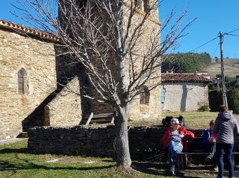 Trail Walking Sainte-Croix-en-Jarez - 2019 02 15 Sainte Croix en Jarez Roches de Marlin - Photo