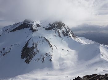 Trail Touring skiing Méolans-Revel - Le Dos de Chameau - Photo