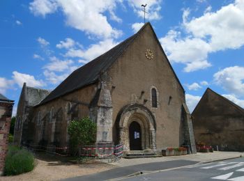 Randonnée Marche Auzouer-en-Touraine - Auzouer-en-Touraine - circuit de la Quintaine - 12.7km 150m 2h40 - 2021 07 06 - Photo