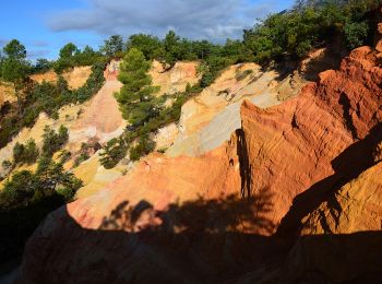 Randonnée Marche Rustrel - Rustrel - Tour en balcon du Colorado Provençal - Photo