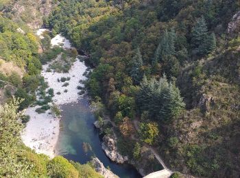 Percorso Marcia Thueyts - pont du diable G4FAIT  - Photo