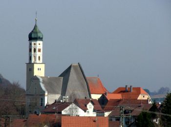 Tocht Te voet Eberhardzell - Querweg des Schwäbischen Albvereins (blauer Punkt) - Photo