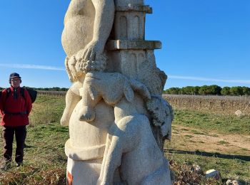 Excursión Senderismo Montagnac - Arsel montagnac la cave et les statues - Photo